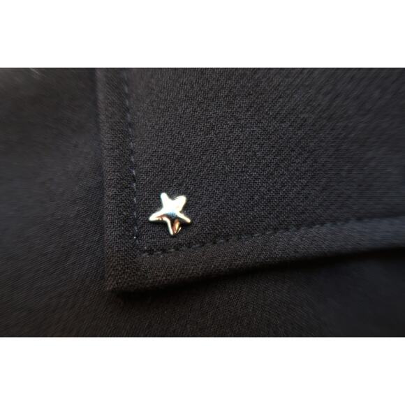 COP COPINE PARIS Sabik Square Neck Studded Crepe Top YOOX Garmentory 40 L $300 - Picture 13 of 15